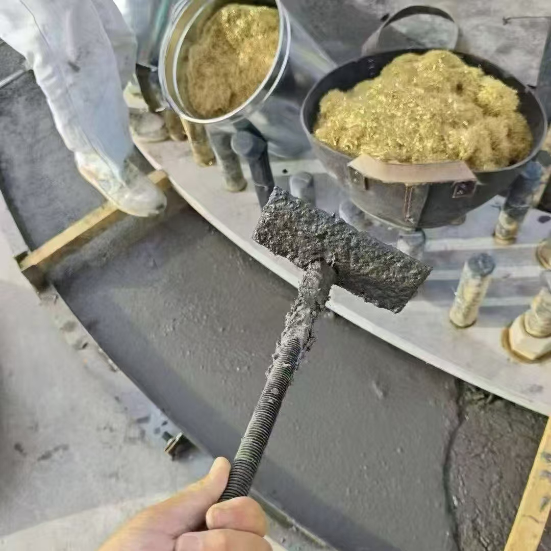 诸暨C120钢纤维高强无收灌浆料 轧机压缩机汽轮机发电机锻压设备底座灌浆材料